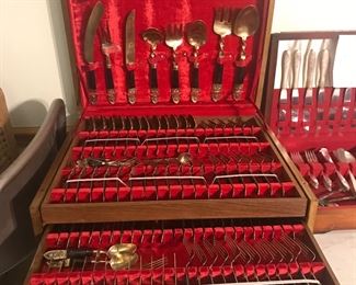 Flatware manufactured in Bangkok, Thailand by U. Thailand Jewelry and Bronze Factory