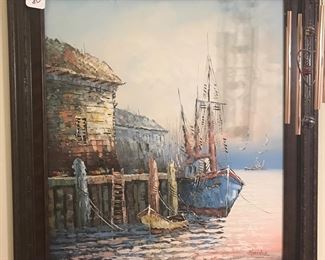 Original painting said to be more than 60 years old