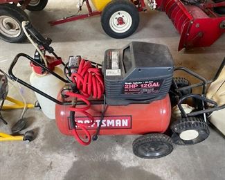 Craftsman 2 hp 12 gallon air compressor