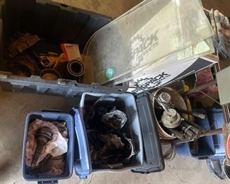 Lots of vintage Volkswagen parts