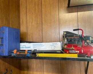 Gutter guard, craftsman air compressor