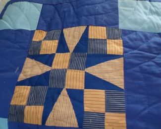 One of many handmade quilts