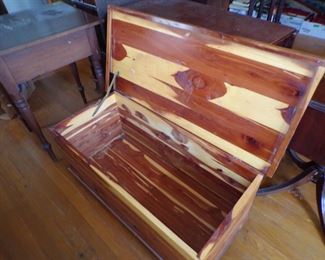 Handmade cedar chest