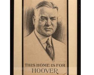 607 1928 Herbert Hoover Poster 