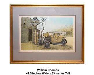 645 William Coombs Lithograph 