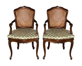 French Cane Chairs