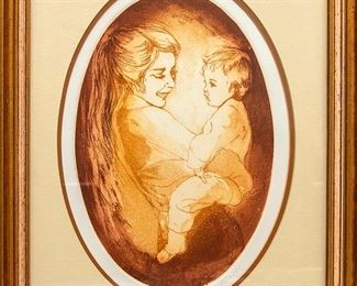 Joan Purcell Lithograph