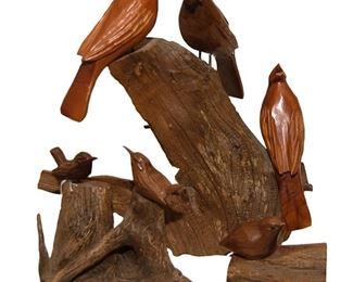 John Cowden Carved Birds