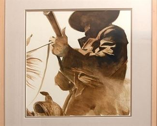 Watercolor by Bob Boze Bell