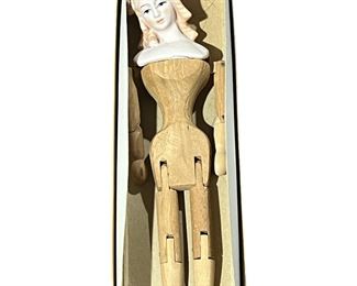 Shackman Doll Jointed Wooden Body
