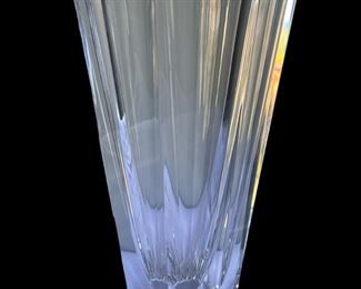 Heavy Orrefors Crystal Vase