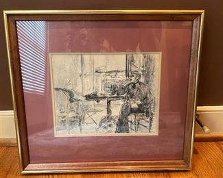 Villa by the sea Manet 