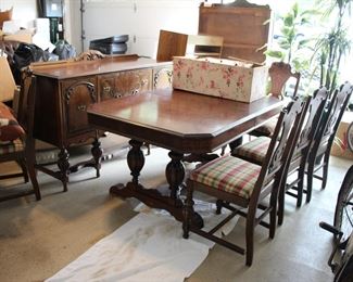Vintage dining room set