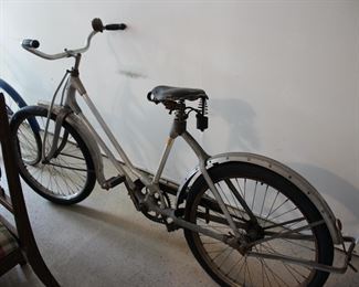 Vintage ladies bicycles