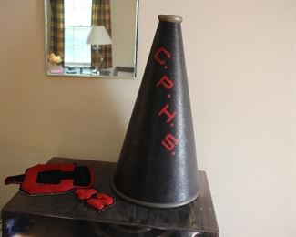 Vintage cheer memorabilia