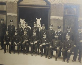Early 20thc fire fighter memorabilia - from West Hoboken, NJ