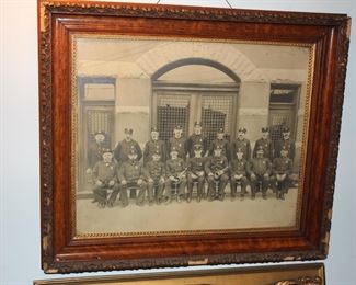 Early 20thc fire fighter memorabilia - from West Hoboken, NJ