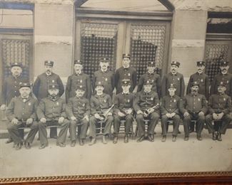 Early 20thc fire fighter memorabilia - from West Hoboken, NJ