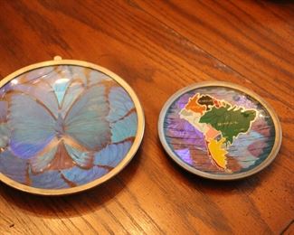 Butterfly wing items