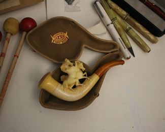 Antique meerschaum pipe