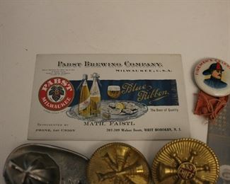 Pabst Brewing Company pre-prohibition business/ trading cards (many more at the sale)