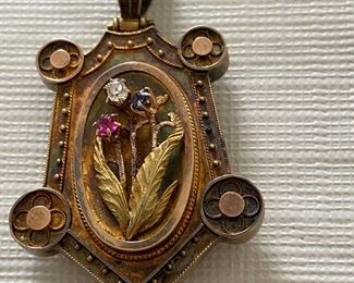 Victorian locket
