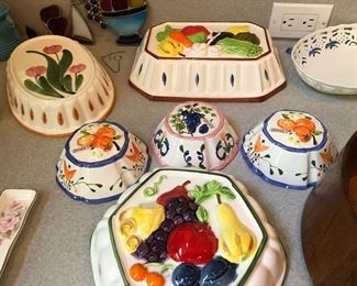 Decorative kitchen molds