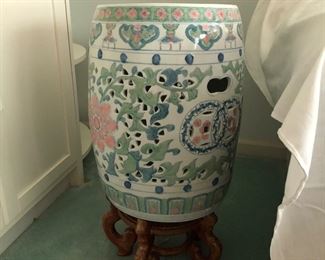 Decorative piece with stand