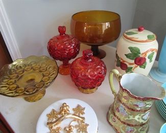 Mid Century glassware and more