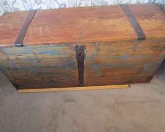 Antique trunk from Norway