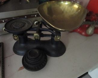 Vintage scales