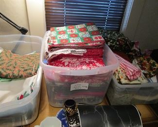 FABRIC!! TONS from vintage to early 2000's