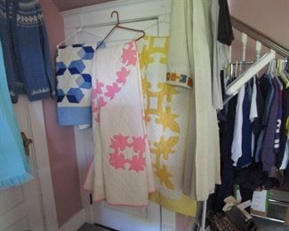 Antique quilt collection