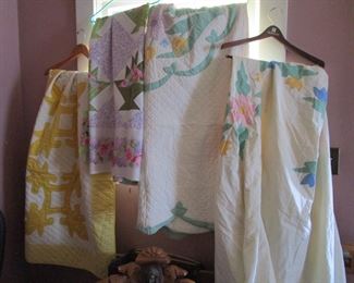 Antique quilt collection