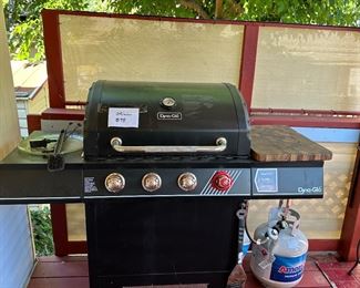 Dyna-Glo gas grill. Works great!