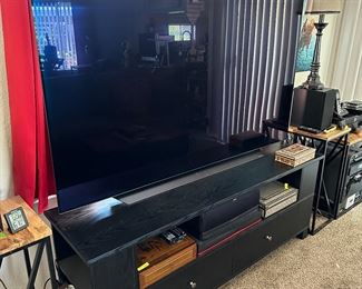 65” LG HD TV with surround sound