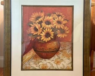 "Sunflowers" Framed Print