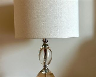 (2) Stacked Ball Lamps