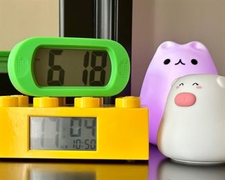 Alarm Clocks & Nightlights