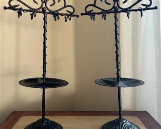 (2) Necklace Stands
