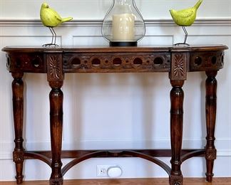 Carved Console Table