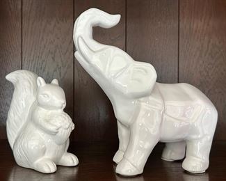 Squirrel & Elephant Decor