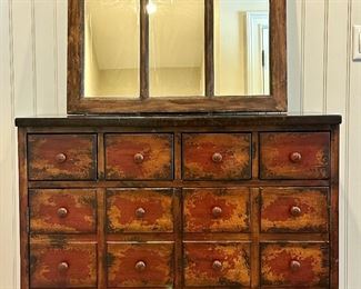Pottery Barn Cabinet with Storage