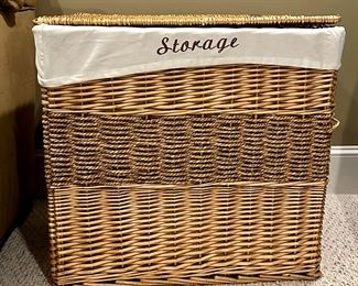 Wicker Storage Basket