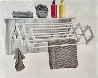 Accordian Laundry Drying Rack (NIB)