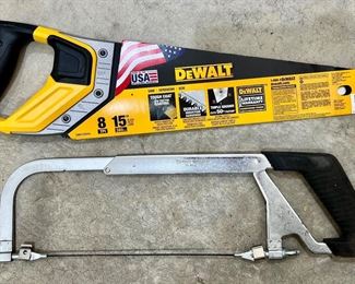 DeWalt & Stanley Saws