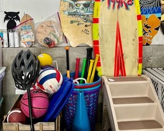 Assorted Sports Equipment