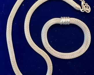 Mesh Bracelet & Necklace