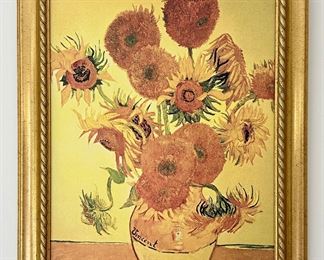 "Sunflower" by Van Gogh Print