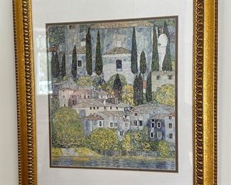 "Church in Cassone, Italy" Print by Gustav Klimt
